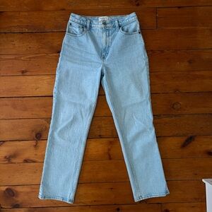 Abercrombie & Fitch Light Blue Straight Leg Jeans